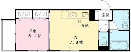 ルシダ中野の間取り画像