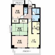 グランツ西条の間取り画像