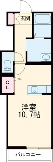 リオリエント益生の間取り画像