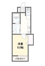 City Flat 一ノ割の間取り画像