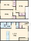 カシータ桜町の間取り画像