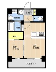 LIBTH松山Ⅱの間取り画像