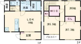 Kalama Gの間取り画像