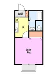 エヴァーグリーンの間取り画像