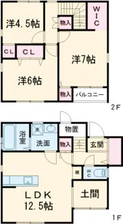 Kalama Eの間取り画像