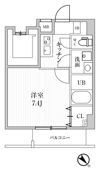 ALTERNA池袋EASTの間取り画像