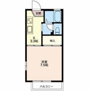 グレイシャス駿河Bの間取り画像