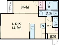 ココ・ルークの間取り画像