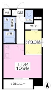 アーバン千舟町の間取り画像