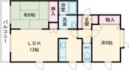 ムーンシャトー桜木の間取り画像