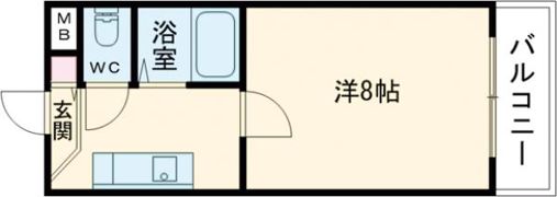 サンシャビルの間取り画像