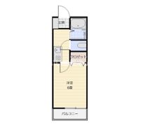 フラットユーカリが丘の間取り画像
