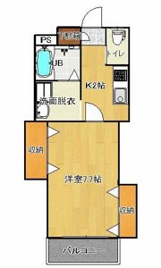 プチメゾン福田パート2の間取り画像