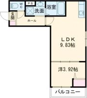 Aimer 花畑南の間取り画像