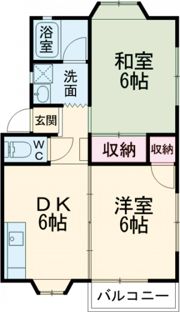 サンデリアーナⅡの間取り画像