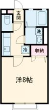 ウエストヒル開生の間取り画像