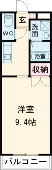 ダンハイツ大在の間取り画像