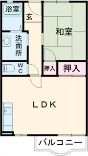 サンライフ南町の間取り画像