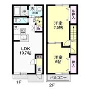 ヴァンヴェールの間取り画像