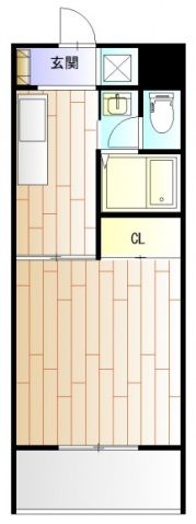 グランヴェルジェ中須Ⅱの間取り画像