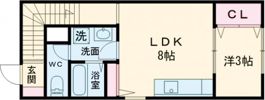 N3西庄の間取り画像
