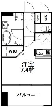 エンクレスト天神MARKの間取り画像