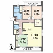 ベレオ グランツの間取り画像