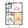 シティー堂山Bの間取り画像