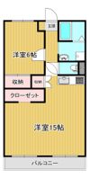 サンライズ祝吉の間取り画像