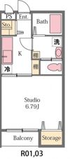 ドリームⅡの間取り画像