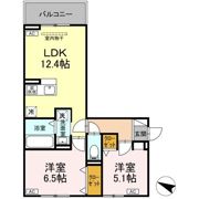 エクセランT．Tの間取り画像