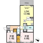 カーサ・クラッシオの間取り画像