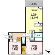 カーサ・クラッシオの間取り画像
