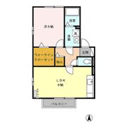 エスポワール Bの間取り画像