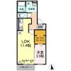 グレースタウン江南 Fの間取り画像