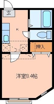 ホープハイツの間取り画像