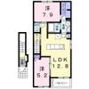 レスポアールAの間取り画像
