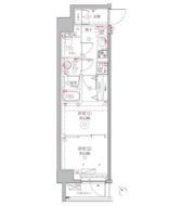 クレイシア立川の間取り画像