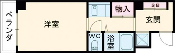 ラフィーネ枚方の間取り画像
