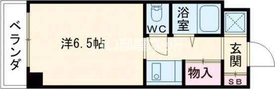 ラフィーネ枚方の間取り画像