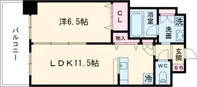 サンシャイン十番館.曽根の間取り画像
