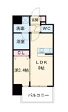 エスリードレジデンス大阪福島シティスクエアの間取り画像
