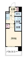 エスリードレジデンス大阪福島シティスクエアの間取り画像
