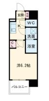 エスリードレジデンス大阪福島シティスクエアの間取り画像