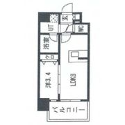 エスリードレジデンス大阪福島シティスクエアの間取り画像