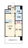 エスリードレジデンス大阪福島シティスクエアの間取り画像