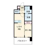 エスリードレジデンス大阪福島シティスクエアの間取り画像