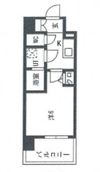 エスリードレジデンス大阪福島シティスクエアの間取り画像