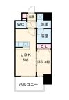 エスリードレジデンス大阪福島シティスクエアの間取り画像