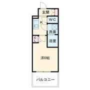 エスリードレジデンス大阪福島シティスクエアの間取り画像